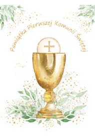 Henry Karnet A5 KOMUNIA EUCHARYSTIA