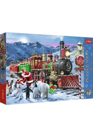 Puzzle 1000 el. XMAS Tea Time Trefl