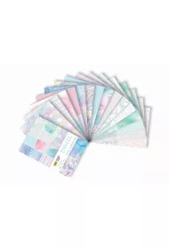 Happy Color Blok z motywami PASTEL, A4, 80g, 15 arkuszy, 26 motyw�w 80 g 15 kartek