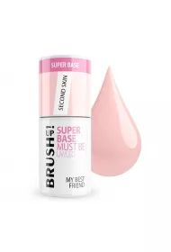 BrushUp! Super Base Must Be UV/LED baza hybrydowa do paznokci My Best Friend Second Skin 5 g