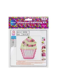 Panta Plast Diamentowa mozaika 5D - Babeczka 15x15cm