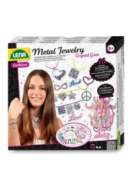 Bi�uteria metalowa z kryszta�ami DIY... Lena