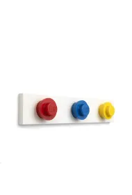 Wieszaki LEGO na listwie Czerwony, niebieski, ��ty