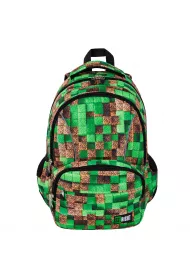 St.right Plecak 2 komorowy 17 cali Pixel Cubes