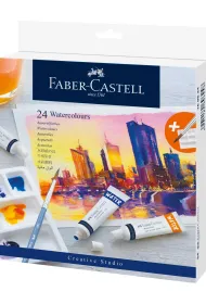 Faber-Castell Farby akwarelowe CS w tubkach 24 kolor�w