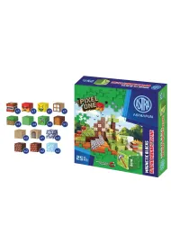 Zestaw klock�w�magnetycznych Astrafun Pixel One Farma 25 szt.
