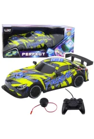 Wy�cig�wka R/C pod�wietlana karoseria ��ty LeanToys