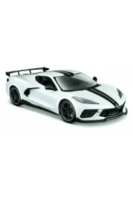 MAISTO 31534-76 Chevrolet Corvette Stingray Coupe bia�y 1:24