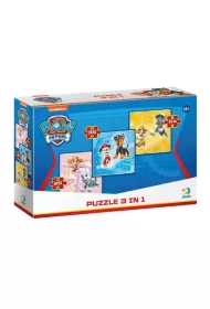 Puzzle 3w1 (25+36+54 el.) Paw Patrol Dodo