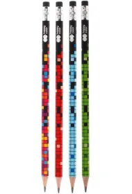 Happy Color, O��wek tr�jk�tny z gumk� 2B - Pixi Blox, 1 szt