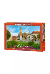 Puzzle 500 el. Wawel Castle in Krakow, Poland Castorland