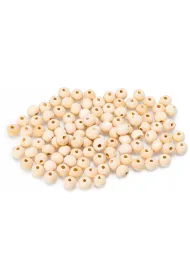 Brewis Koraliki drewniane naturalne 7mm KDN-4