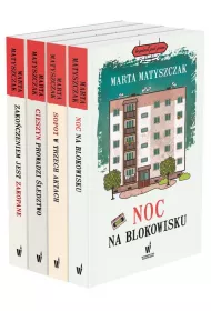 Pakiet Krymina pod psem. Tomy 9-12: Noc na blokowisku, Sopot w trzech aktach, Cieszyn prowadzi ledztwo, Zakonczenie jest Zakopane