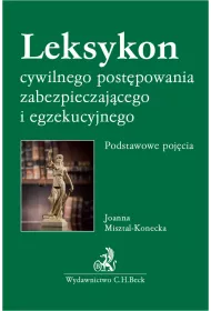 eBook Leksykon cywilnego postpowania zabezpieczajcego i egzekucyjnego. Podstawowe pojcia pdf