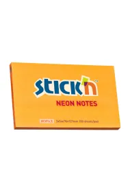 Stickn Notes samoprzylepny neon pomara�czowy 127 mmx76 mm