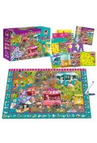 Puzzle edukacyjne 54 el. Detective. Candy Fair Roter Kafer