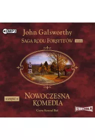 Audiobook Mijaj�cy si� w mroku. �ab�dzi �piew. Saga rodu Forsyte'�w. Tom 6. Nowoczesna komedia. Cz�� 3 CD