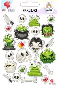 All4Kids Naklejki dla dzieci Halloween 1