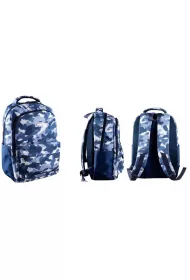 Mp Main Paper Plecak Triple Militar niebieskie moro
