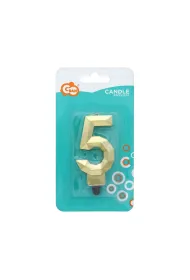 Godan �wieczka Cyfra 5 Diament 7.6cm