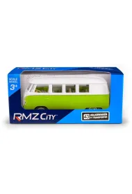 RMZ City  Volkswagen Samba Bus zielony w skali 1:32 Daffi