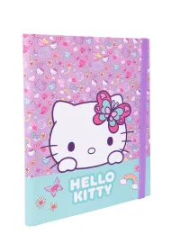 Patio Teczka przestrzenna tekturowa z gumk� A4 Hello Kitty pink wz�r 3