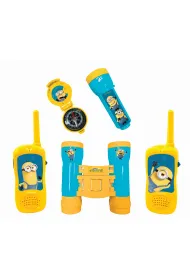 Zestaw przygodowy Minionki z kr�tkofal�wkami, lornetk� i kompasem RPTW12DES Lexibook