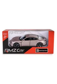 RMZ City Porsche Taycan Turbo S 2020 r�owy w skali 1:40 Daffi