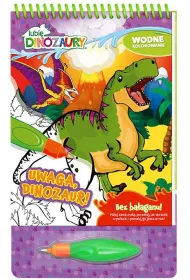 Uwaga, Dinozaur! Lubi� Dinozaury. Wodne kolorowanie