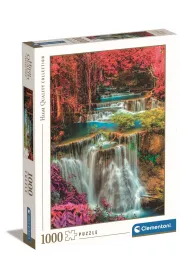 Puzzle 1000 el. HQ Colourful Thai falls Clementoni