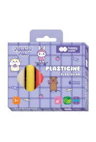 Plastelina Yummy Yum Kapibara 6 kolor�w Happy Color