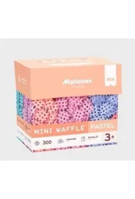 Mini Waffle klocki pastel 400el