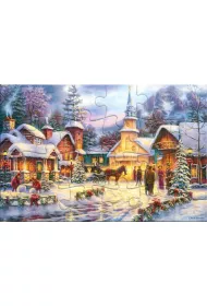 Castorland Puzzlowa kartka pocztowa Faith Runs Deep