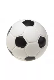 Pi�ka futbolowa piszcz�ca 7 cm Tullo