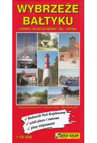 Wybrze�e Ba�tyku Karwia - W�adys�awowo - Hel - Gdynia 1:50 000