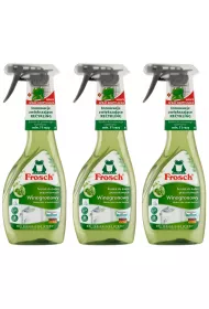 Frosch rodek do kabin prysznicowych winogronowy Zestaw 3 x 500 ml