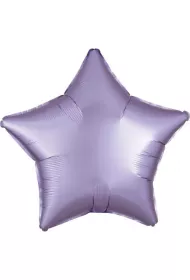 Amscan Balon foliowy Lustre Pastel lila gwiazda 48cm