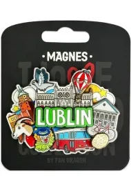 Pan Dragon Magnes I love Poland Lublin ILP-MAG-C-LUB-34