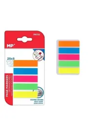 Mp Main Paper Karteczki indeksuj�ce fluo 45x12mm 5x25K