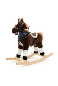 Konik na biegunach z melodi� i apaszk� Baron Baby Mix