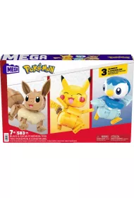 Mega Pokemon - Trio Pokemonw do zbudowania 3-pak
