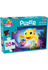 Puzzle maxi 35 el. MiniMini. Ciekawska Rybka Tactic