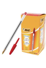 Bic Dugopis Cristal czerwony