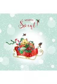 Clear Creations Karnet Swarovski kwadrat �wi�ta Sanie CL3507_PO