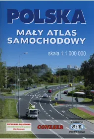 Ma�y atlas samochodowy Polska 1:1 000 000