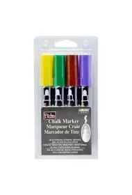 Marvy Markery kredowe Bistro Chalk 4 kolory