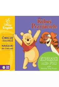 �wicz� i koloruj� z naklejkami z Kubusiem - Disney English