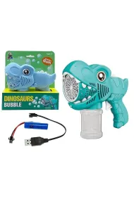 Pistolet do baniek na baterie Dinozaur Adar