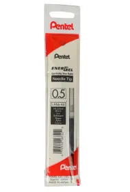 Pentel Wk�ad do cienkopisu kulkowego EnerGel czarny LRN5-BP3APL  3 sztuki folia