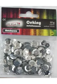Aliga Cekiny metalizowane 8 mm, 10g